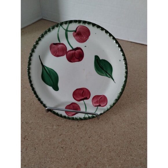 Blue Ridge Southern Potteries Mountain Cherry 6" Bread and Butter Plate - Picture 2 of 3
